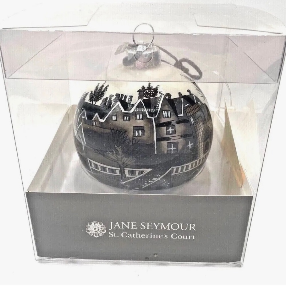 Jane Seymour St. Catherine’s Court Painted Ornament